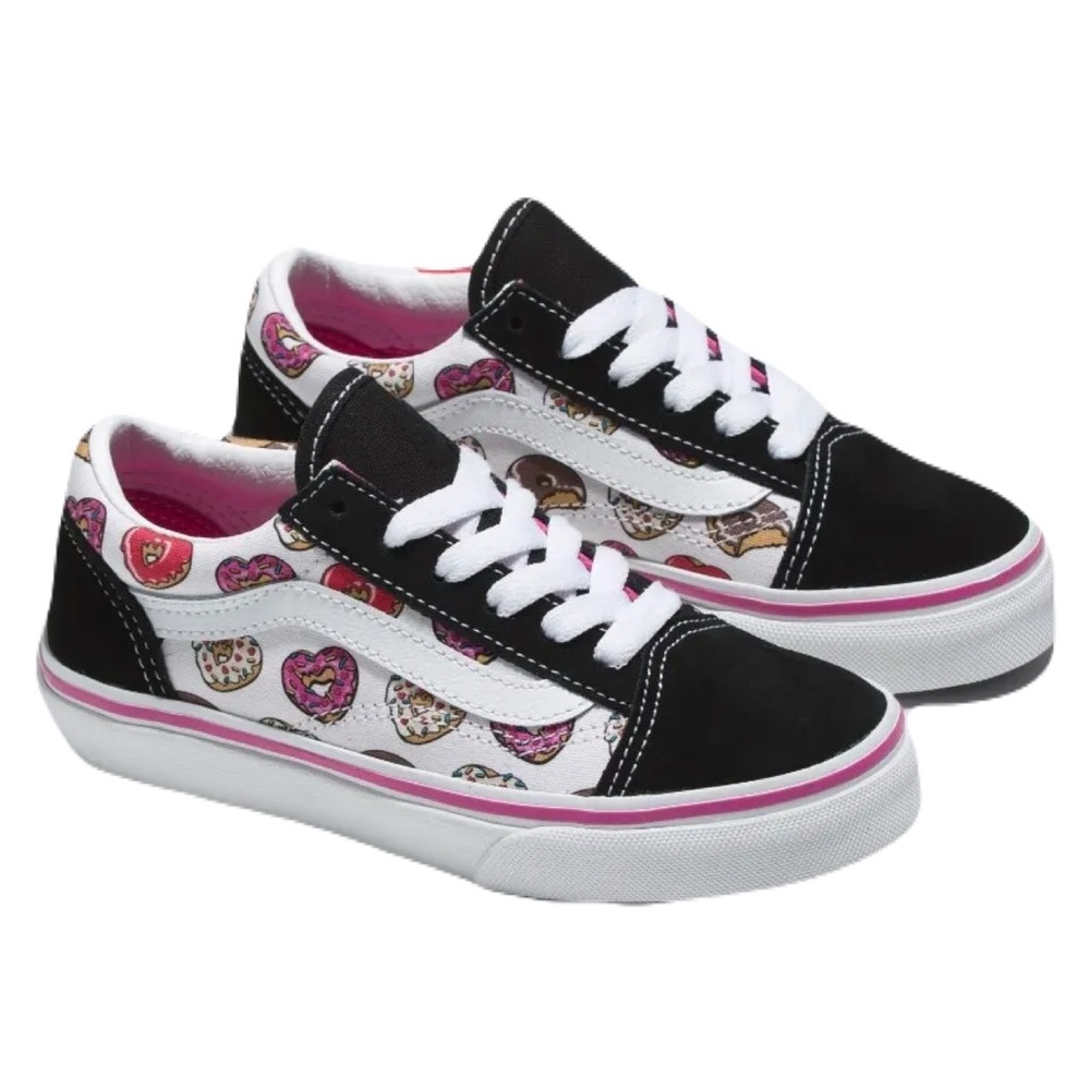 Vans Kids 3.5 Old Skool Love Donuts Sneakers